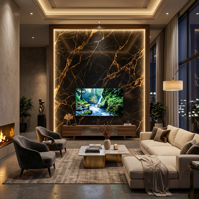 TV Ünitesi Arkası